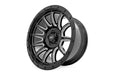 Rough Country 90 Series Wheel/One-Piece/Gloss Black w/machined spokes/20x10/8x170/-19mm, view 4
