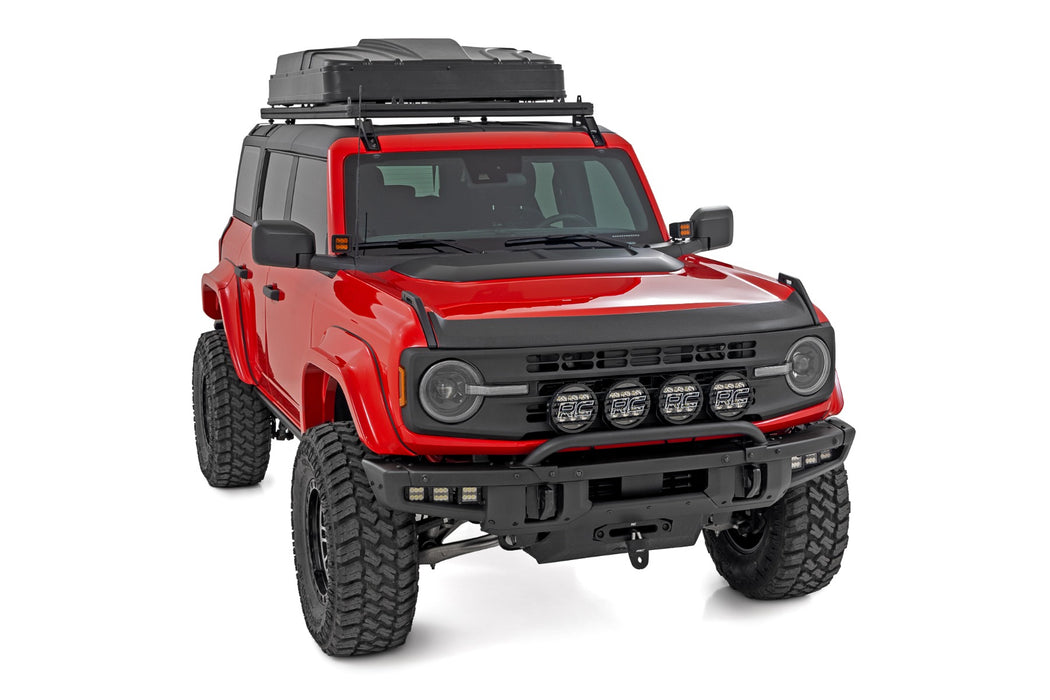 Rough Country Hood Scoop - M7 Carbonized Gray | Ford Bronco 4WD (2021-2025)