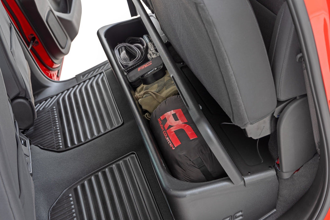 Rough Country RC09071 Under Seat Storage with Locking Lid