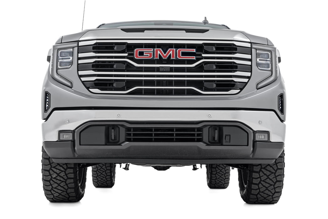 Rough Country 3.5 Inch Lift Kit, Mono Leaf Rear, Vertex/V2, GMC Sierra 1500 2WD/4WD (2025), view 3