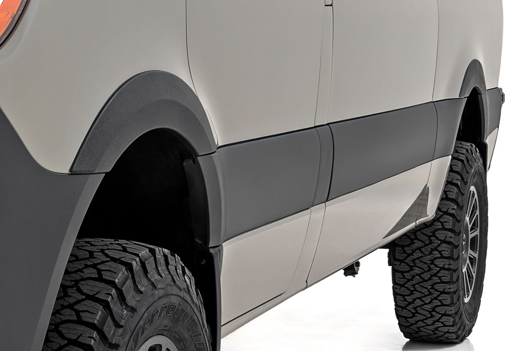 Rough Country Fender Flares - Sport | Mercedes-Benz Sprinter Van (2019-2025)