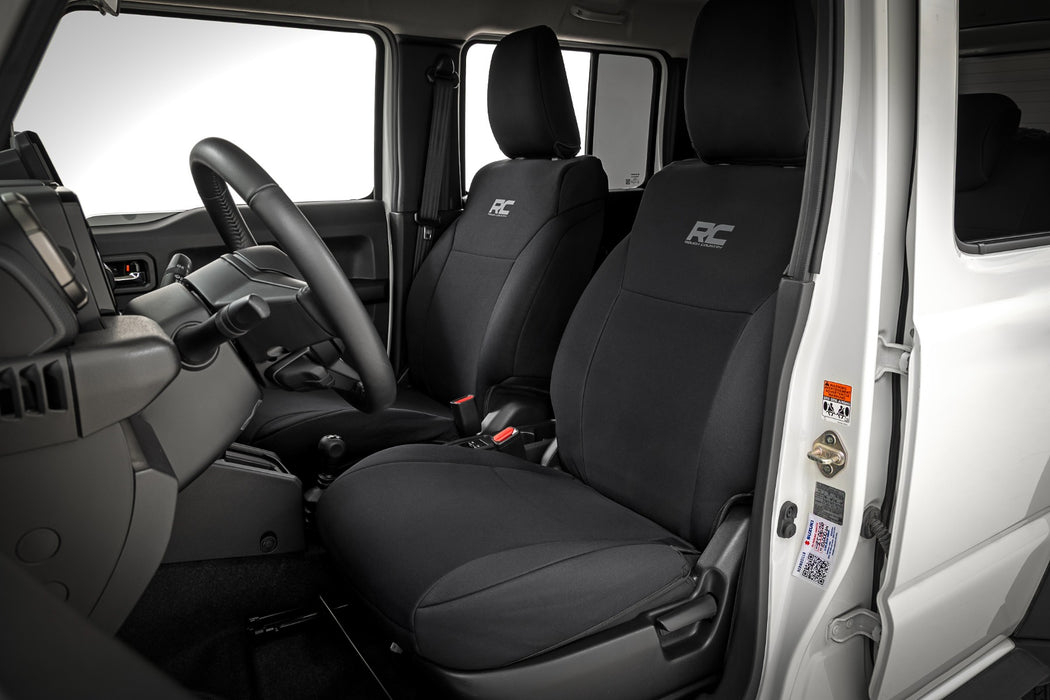 Rough Country Seat Covers - Front &amp; Rear | Suzuki Jimny (4-Door) (2018-2025)