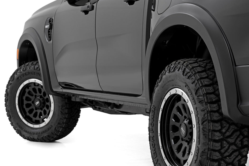 Rough Country Fender Flares - Sport - NE Cactus Gray | Ford Ranger 2WD/4WD (2024-2025)