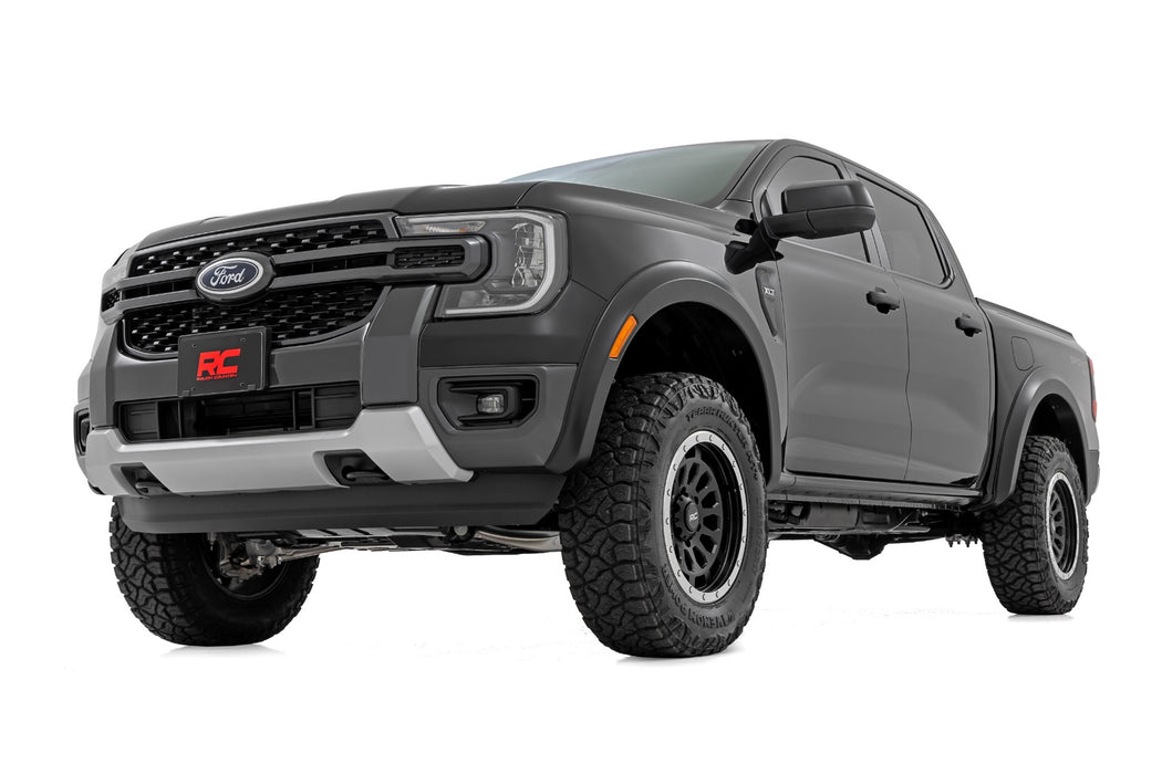 Rough Country Fender Flares - Sport - YZ Oxford White | Ford Ranger 2WD/4WD (2024-2025)