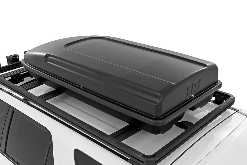 Rough Country Rooftop Cargo Box - Hard Shell - Strut Assisted - 14.5 Cu. Ft. Storage