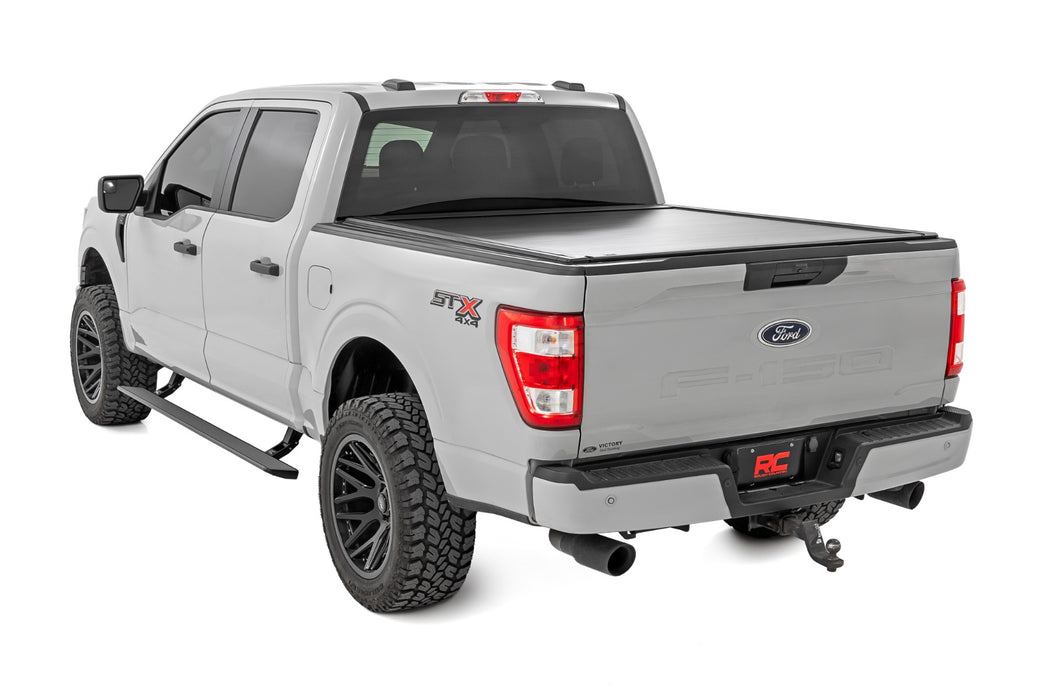Rough Country Power Running Boards, HT-Series, Crew Cab, Ford F-150/Lightning/F-250/F-350/Raptor (2015-2026), view 4