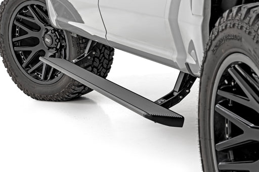 Rough Country Power Running Boards, HT-Series, Crew Cab, Ford F-150/Lightning/F-250/F-350/Raptor (2015-2026)