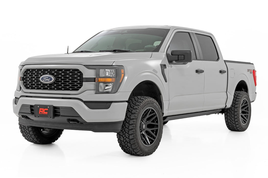 Rough Country Power Running Boards, HT-Series, Crew Cab, Ford F-150/Lightning/F-250/F-350/Raptor (2015-2026), view 3