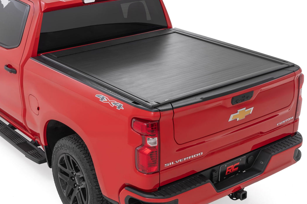 Rough Country Powered Retractable Bed Cover - 5'10" Bed | Chevy/GMC Sierra/Silverado 1500 (19-25)