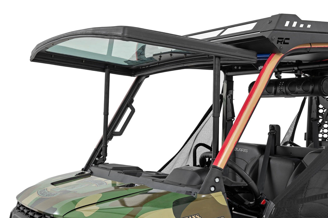Rough Country Electric Tilt Windshield - Glass - Formed Frame | Polaris Ranger XP 1000