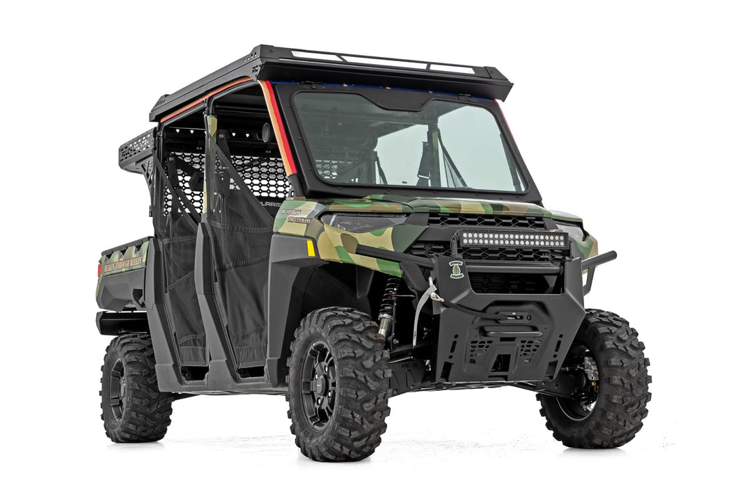 Rough Country Electric Tilt Windshield - Glass - Formed Frame | Polaris Ranger XP 1000