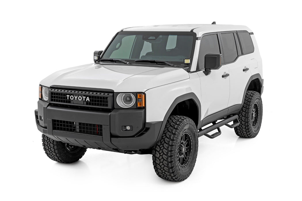 Rough Country LED Light Kit - Ditch Mount - 2" Black Pair - Spot | Toyota Land Cruiser (24-25)