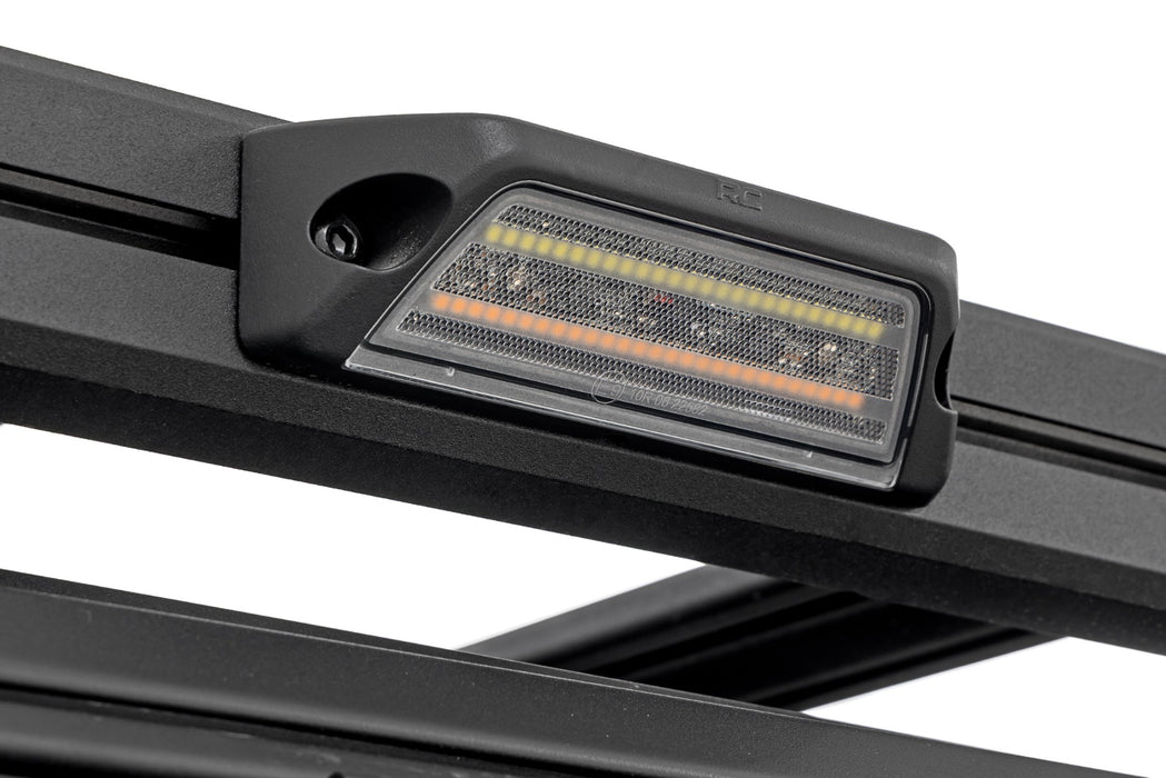 Rough Country 6 Inch LED Angled Light Pods, White/Amber, Pair, view 5