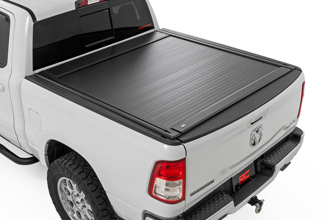 Rough Country Manual Retractable Bed Cover - 5'7" Bed | Ram 1500 (19-26)/1500 TRX (21-24)