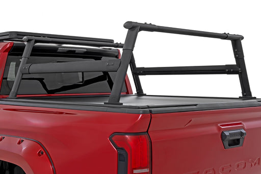Rough Country Bed Rack, Powered Bed Cover Compatible, Aluminum, Toyota Tacoma 2WD/4WD (2024-2026)