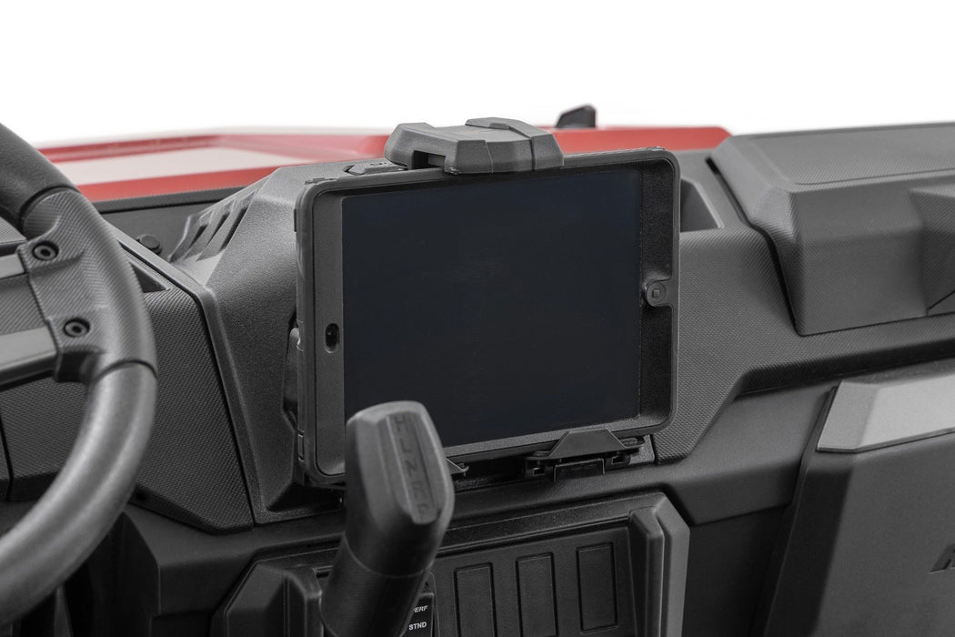 Rough Country Center Console Storage - Tablet Holder | Polaris Ranger 1000