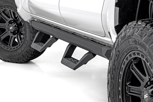 Rough Country SRX2 Adjustable Aluminum Steps, Double Cab, Toyota Tacoma 2WD/4WD (2024-2025)