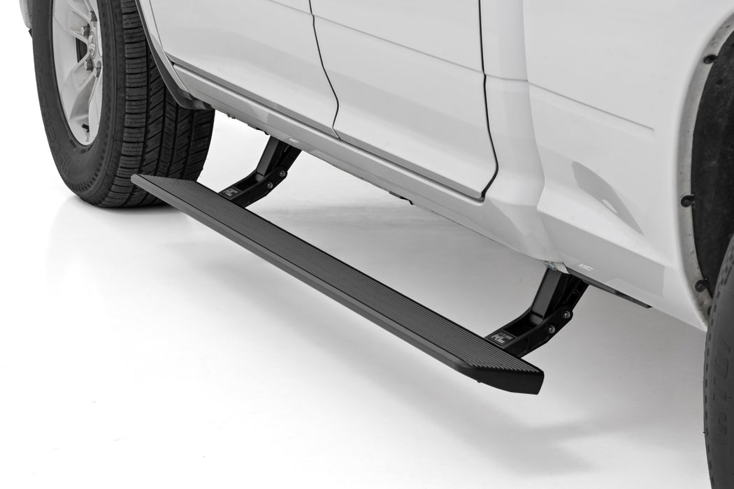 Rough Country Power Running Boards - HT-Series - Quad Cab | Ram 1500 2WD/4WD (2009-2018 &amp; Classic)