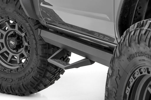 Rough Country SRL2 Adjustable Aluminum Step, 2 Door, Ford Bronco (2 Door) 4WD (2021-2025)