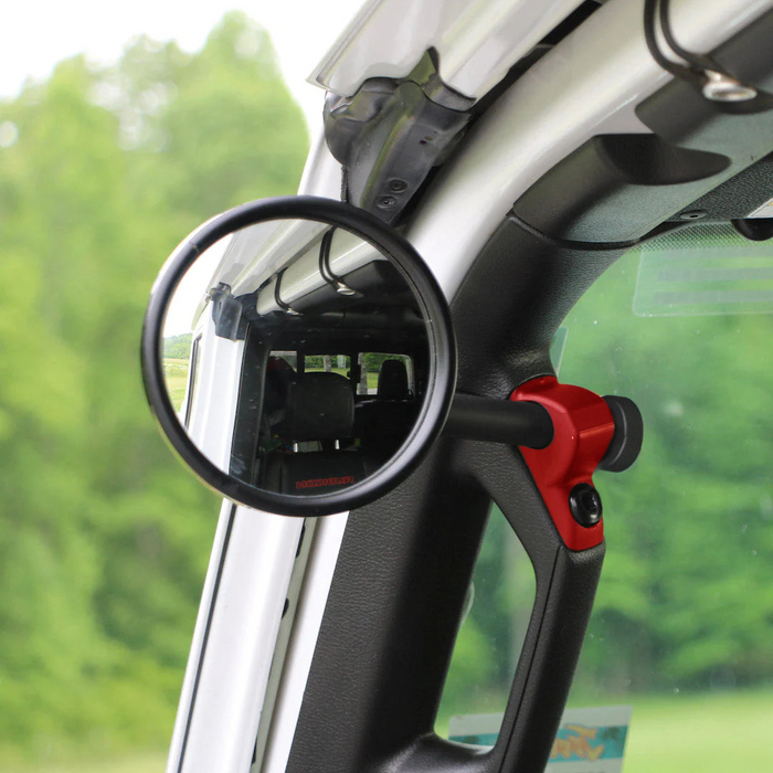 **2024** Gladiator / JT A-Pillar Side Jeep Mirrors with Base Mount Driver AND Passenger (Copy)