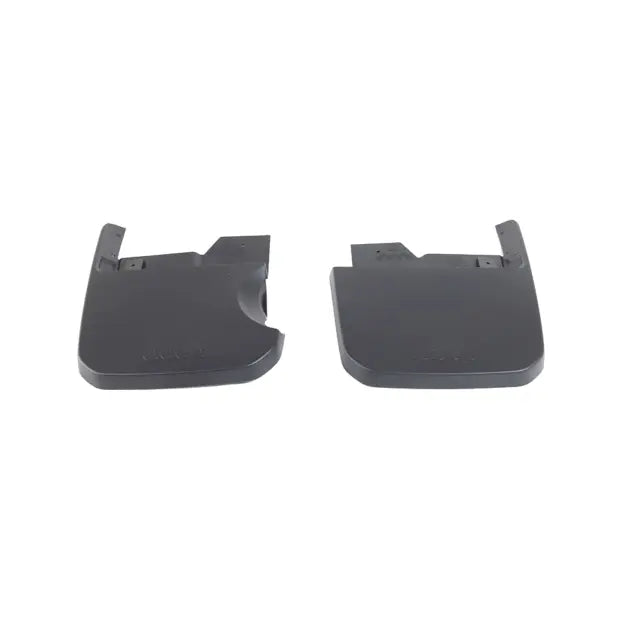 Rear Splash Guards, Wide Track Axles, Black, Jeep Logo