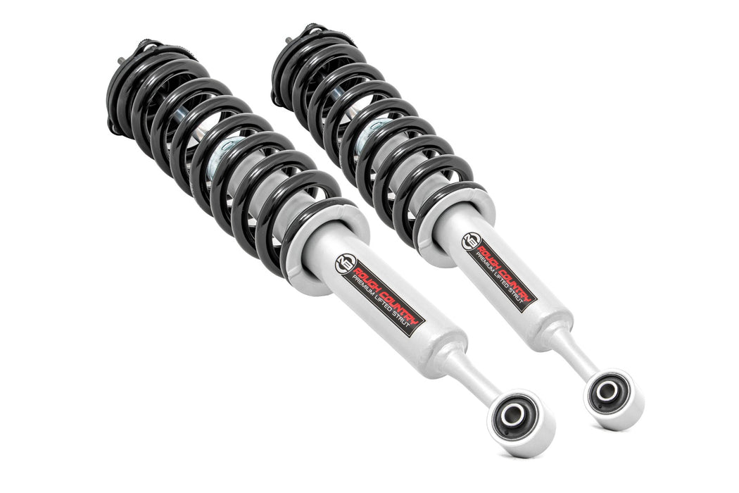 Rough Country Loaded Strut Pair, 4.5 Inch Lift, Toyota 4Runner 4WD (2010-2024)