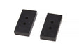 BDS Rear Lift Blocks - Dual Pin - Steel, 1 Inch Lift, 3in Wide, Universal Fitment