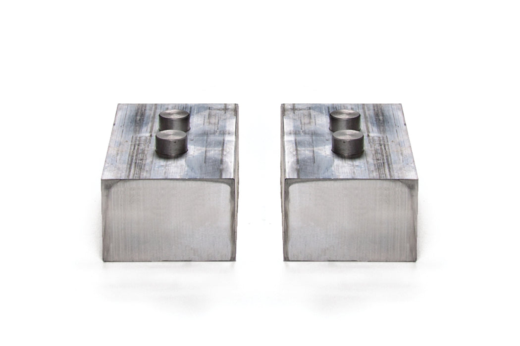 BDS Rear Lift Blocks - Dual Pin - Aluminum, 2 Inch Lift, Ford F150 (04-)