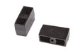 BDS Rear Lift Blocks - 5/8 in Pin - Cast Iron, 3 Inch Lift, Universal Fitment