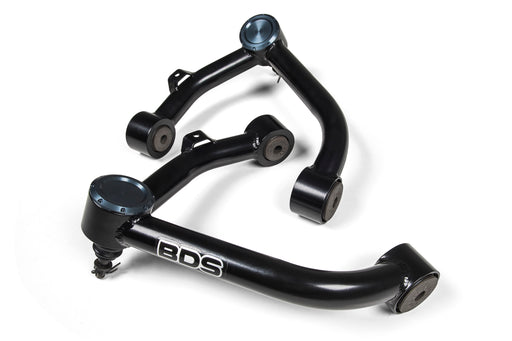 BDS Upper Control Arm Kit, Chevy Silverado and GMC Sierra 1500 (2014-2018) With Aluminum or Stamped Steel OE Arms