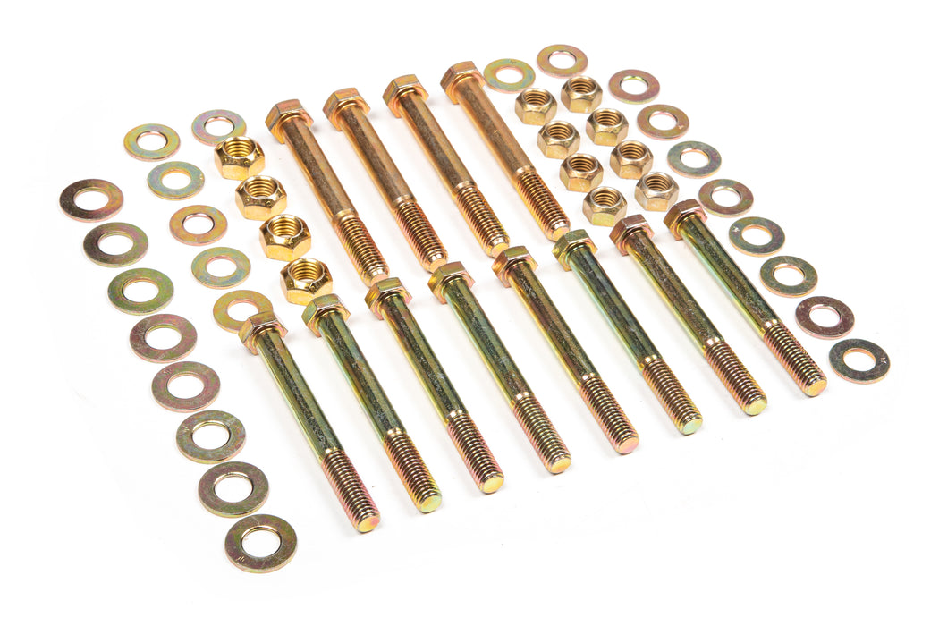 BDS Eye Bolt Kit for Front and Rear Leaf Springs, Jeep Wrangler YJ (1987-1995)