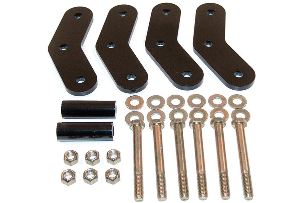 BDS Rear Shackle Kit, 1-3/8 Inch Lift, Jeep CJ5, CJ7, Scrambler (1976-1986)