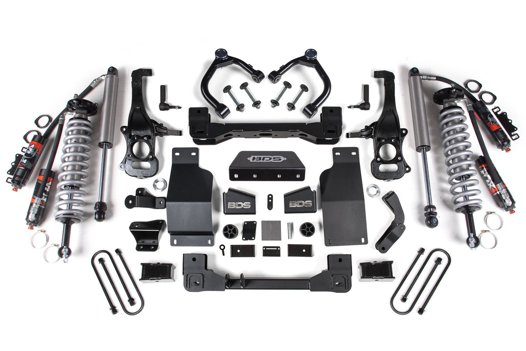 4 Inch Lift Kit | FOX 2.5 Performance Elite Coil-Over | Chevy Silverado or GMC Sierra 1500 (2025) 4WD | Diesel
