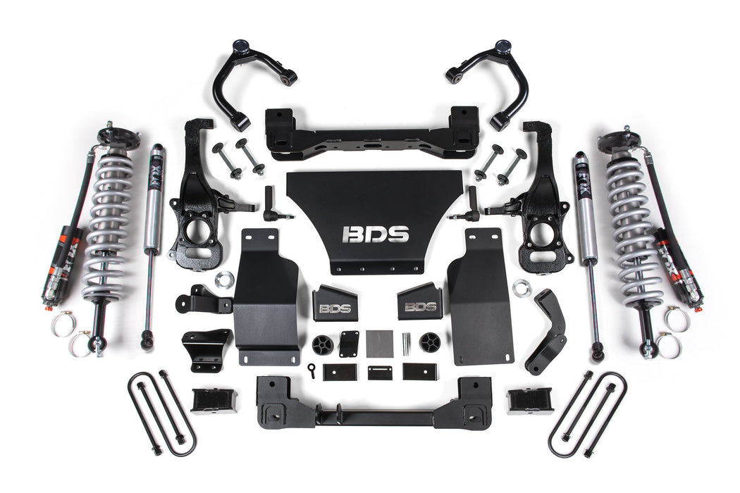 2.5 Inch Lift Kit | FOX 2.5 Performance Elite Coil-Over | Chevy Trail Boss or GMC AT4 1500 (2025) 4WD | Diesel