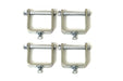 BDS Spring Clamps - Bolt Style, 2.5 Inch Wide, 4 Pack