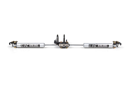 BDS Dual Steering Stabilizer Kit w/ NX2 Shocks, Fits 2.5-9 Inch Lift, Ford F250/F350 Super Duty (2005-2025) 4WD