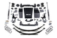 BDS 6.5" Suspension Lift Kit (Aluminum / Stamped Steel), 4" Rear Lift, Block, Fox 2.0 IFP Performance Series, Chevrolet Silverado 1500 - GMC Sierra 1500 4WD (2014-2018), view 5