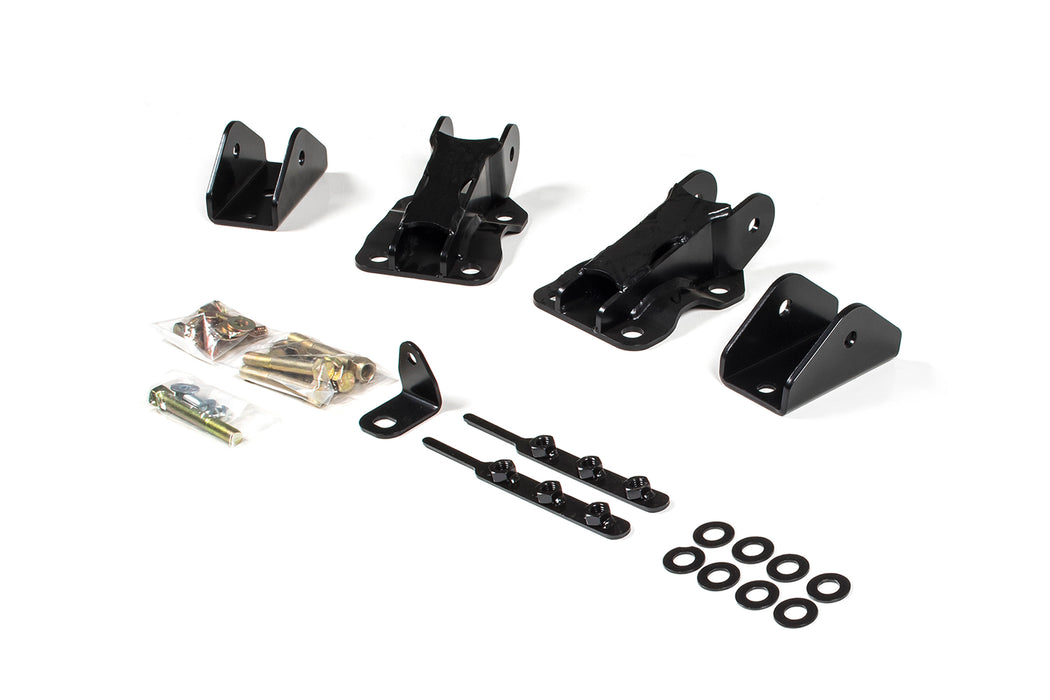 BDS Recoil Traction Bar Mounting Kit, Ford F250 / F350 Super Duty (2017-2025) 4WD 3.5-4 Inch Axle