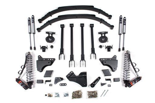 BDS 8 Inch Lift Kit, 4-Link & FOX 2.5 Performance Elite Coil-Over Conversion, Ford F250/F350 Super Duty (2011-2016) 4WD