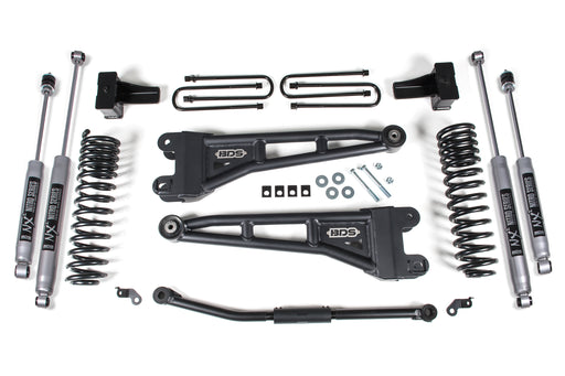 BDS 2.5 Inch Lift Kit w/ Radius Arm, Ford F250/F350 Super Duty (2011-2016) 4WD Diesel