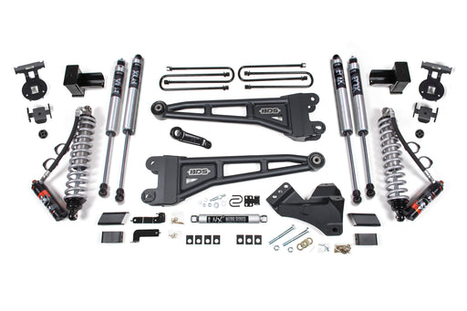 BDS 4 Inch Lift Kit w/ Radius Arm, FOX 2.5 Performance Elite Coil-Over Conversion, Ford F350 Super Duty DRW (2017-2019) 4WD Diesel