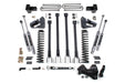 BDS 4 Inch Lift Kit w/ 4-Link, Ford F350 Super Duty DRW (2017-2019) 4WD Diesel