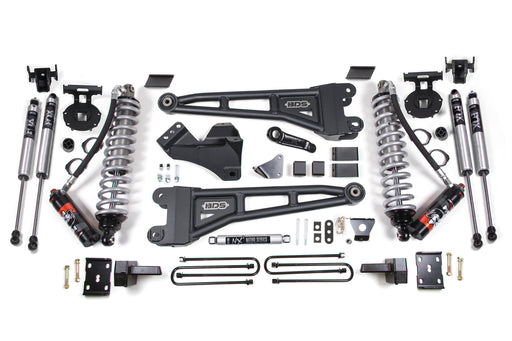 BDS 6 Inch Lift Kit w/ Radius Arm, FOX 2.5 Performance Elite Coil-Over Conversion, Ford F250/F350 Super Duty (2005-2007) 4WD Diesel