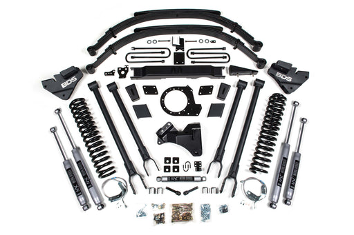 BDS 9 Inch Lift Kit w/ 4-Link, Ford F250/F350 Super Duty (2020-2022) 4WD Gas