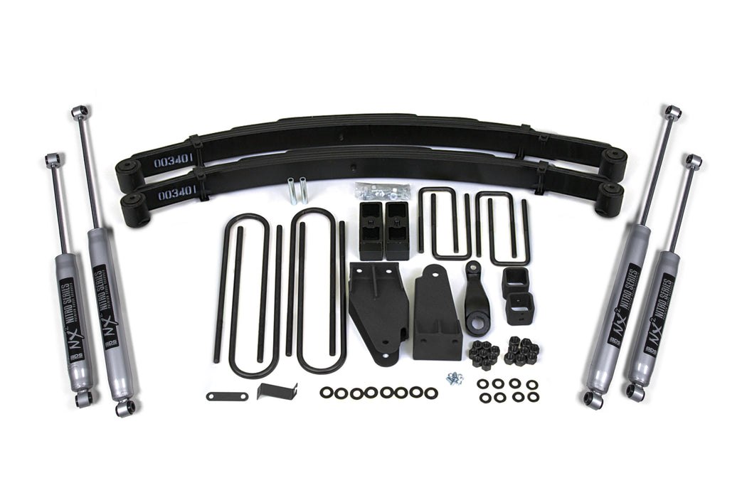 BDS 4 Inch Lift Kit, Ford F250 TTB (1987-1996) 4WD