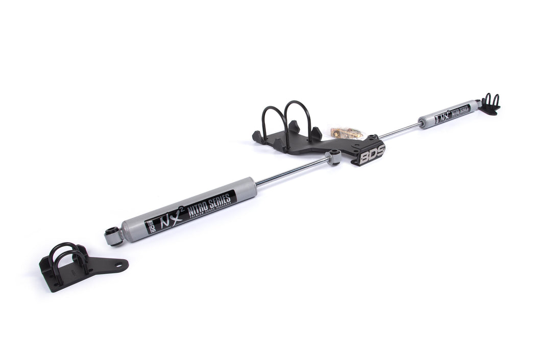 Dual Steering Stabilizer Kit w/ NX2 Shocks | Ford F250/F350 Super Duty (05-16) 4WD