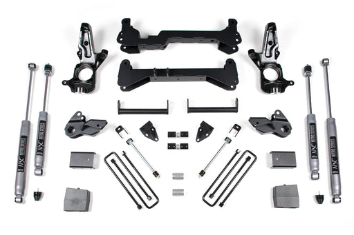 BDS 7 Inch Lift Kit, Chevy Silverado or GMC Sierra 2500HD (2001-2010) 2WD