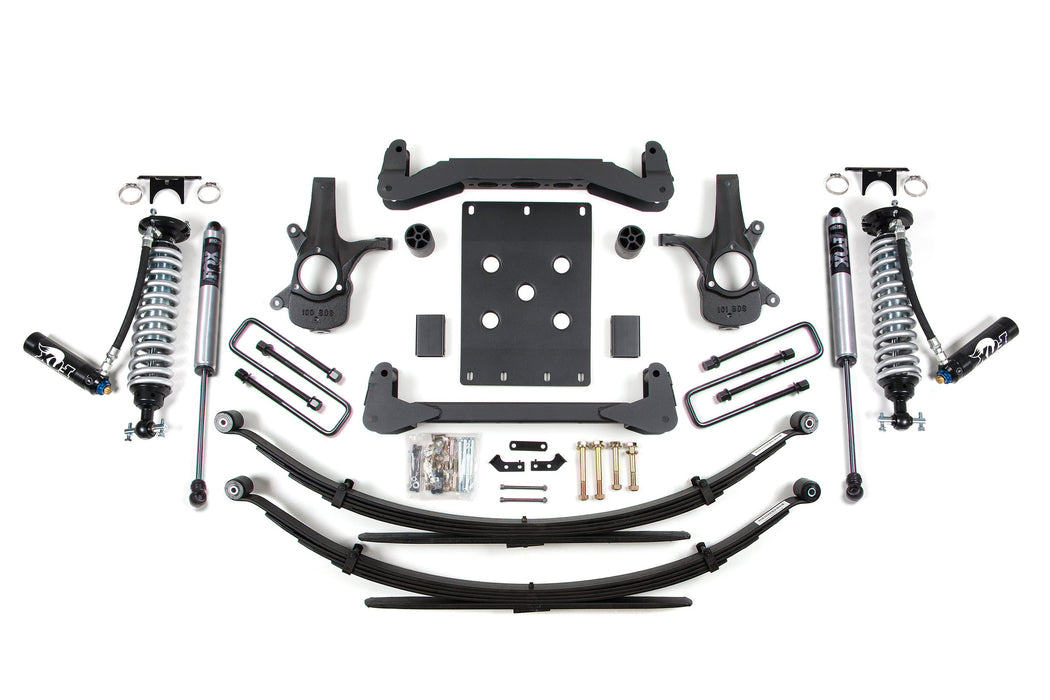 4 Inch Lift Kit | FOX 2.5 Coil-Over | Chevy Silverado or GMC Sierra 1500 (07-13) 2WD