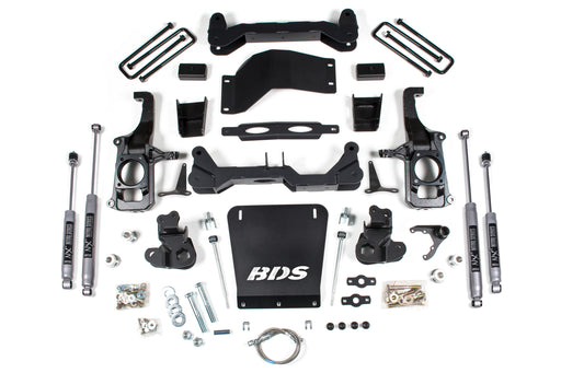 BDS 4.5 Inch Lift Kit, Chevy Silverado or GMC Sierra 2500HD/3500HD (2011-2019)