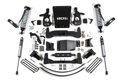 BDS 8 Inch Lift Kit, FOX 2.5 Coil-Over DSC, Chevy Silverado or GMC Sierra 1500 (2014-2018) 4WD